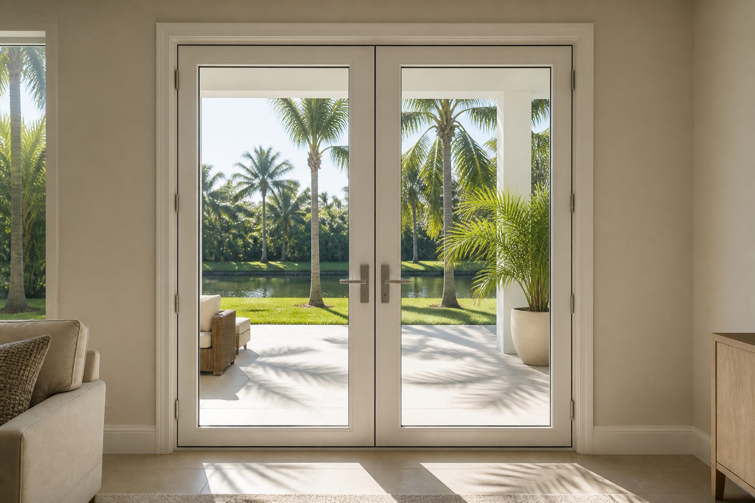 French & Double Doors in Miami Springs, FL | Winslow Windows & Doors - detail 1